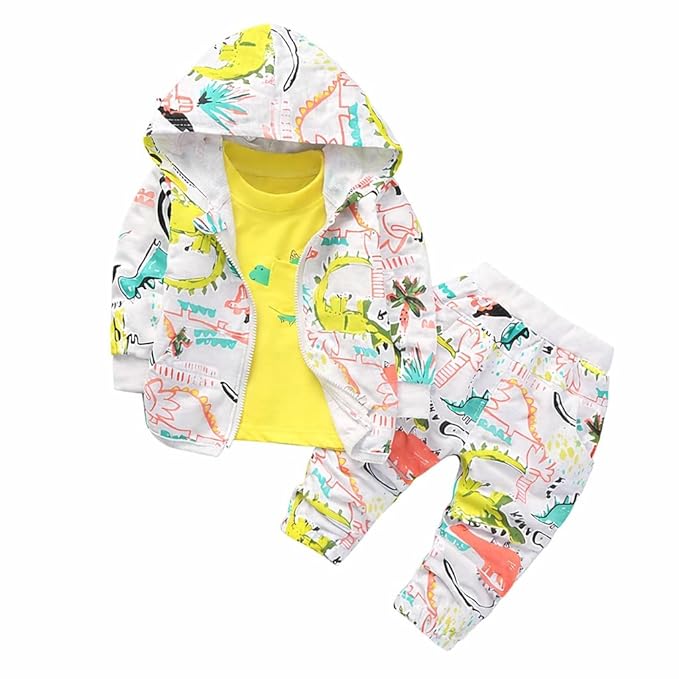 Boy's 100% Cotton Printed T-Shirt With Shorts Clothing Set